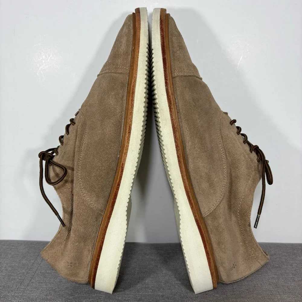 Frye Suede Cap-Toe Lace Up Sneaker Shoe- men’s 13